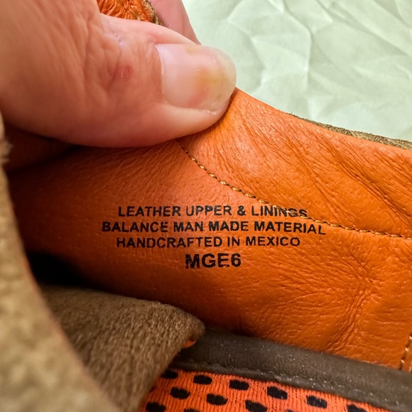 Born lace Up Leather Shoes Size 9/40 1/2 M/W - Picture 5 of 6